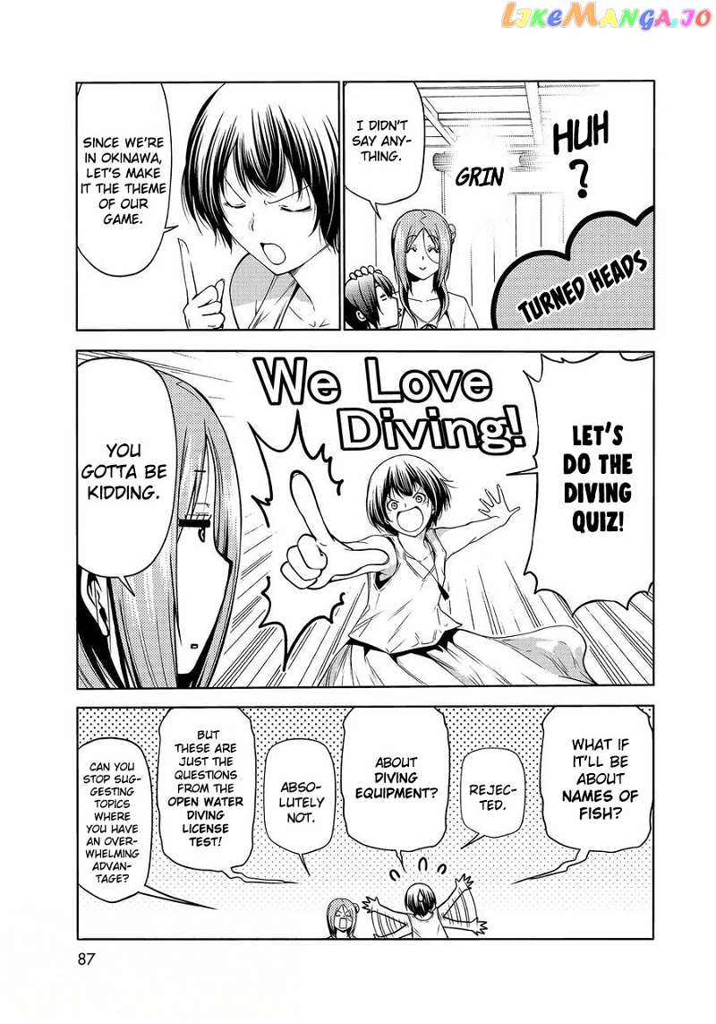Grand Blue chapter 67 - page 3