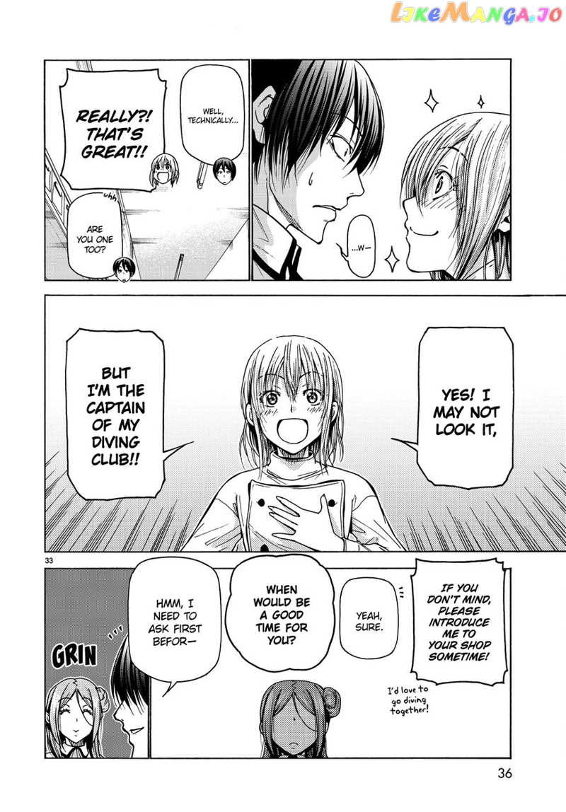 Grand Blue chapter 34 - page 35