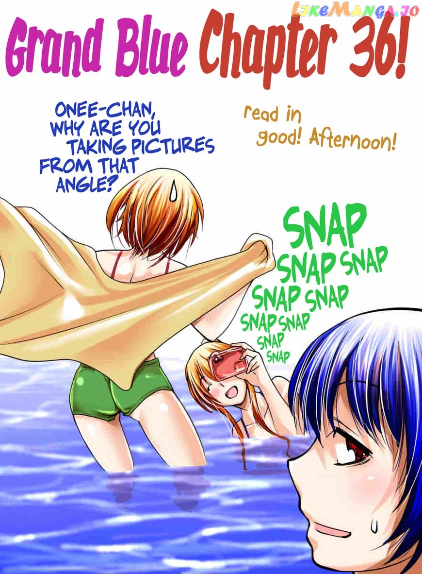Grand Blue chapter 36 - page 41