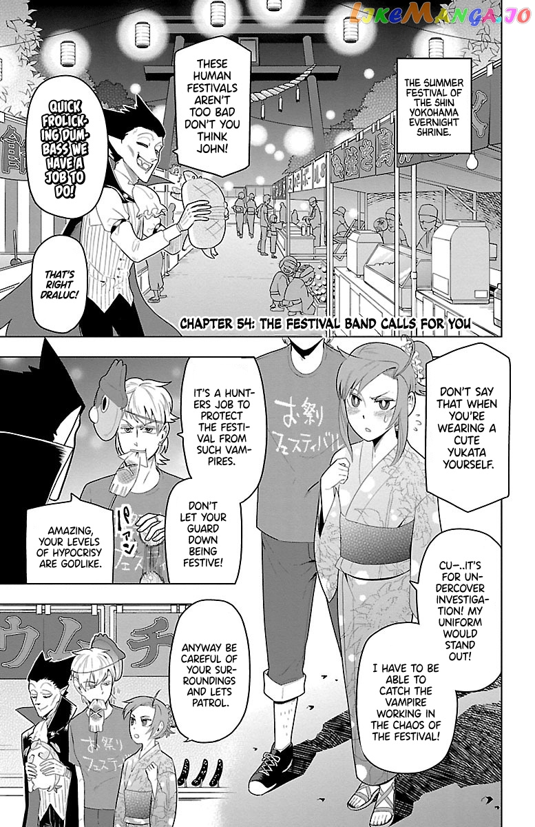Kyuuketsuki Sugu Shinu chapter 54 - page 1