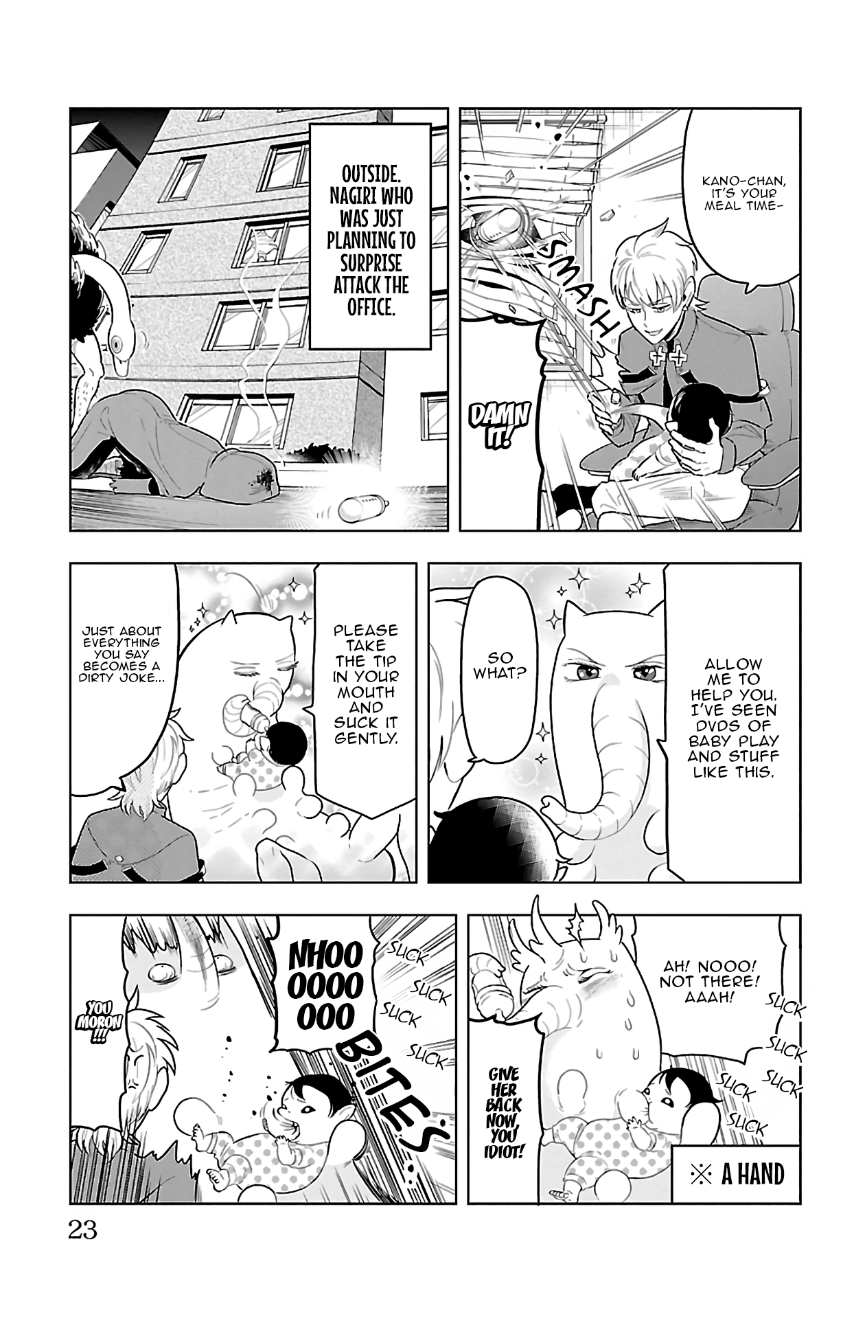 Kyuuketsuki Sugu Shinu chapter 61 - page 9