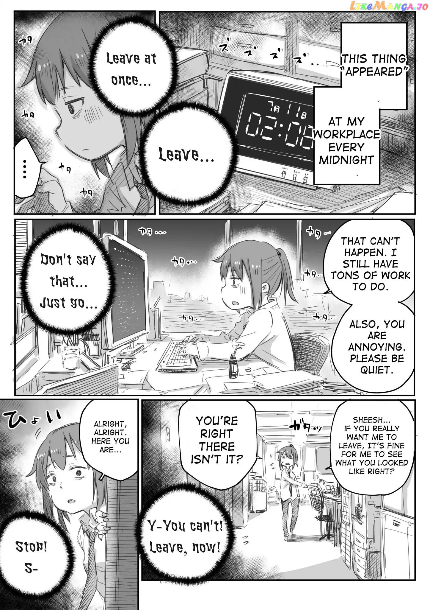 Ms. Corporate Slave Wants To Be Healed By A Loli Spirit chapter 1 - page 1