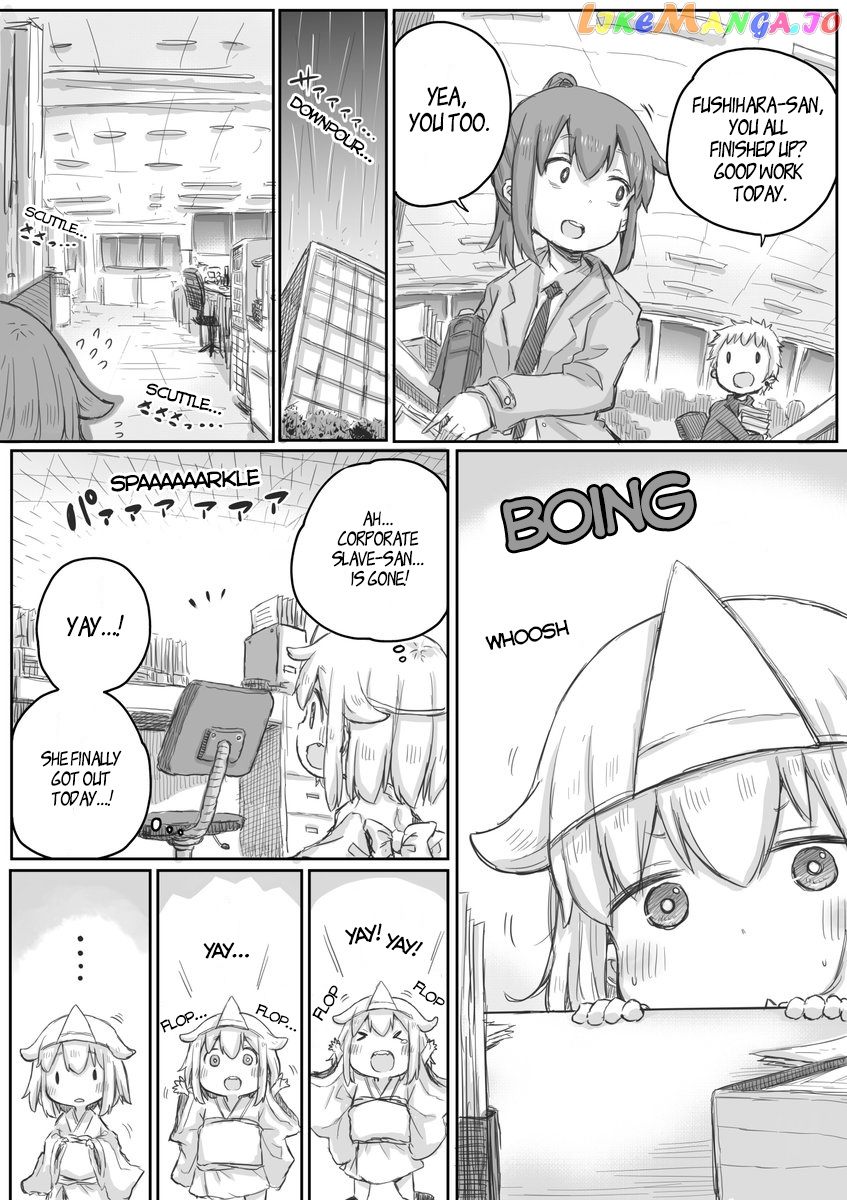 Ms. Corporate Slave Wants To Be Healed By A Loli Spirit chapter 8 - page 1