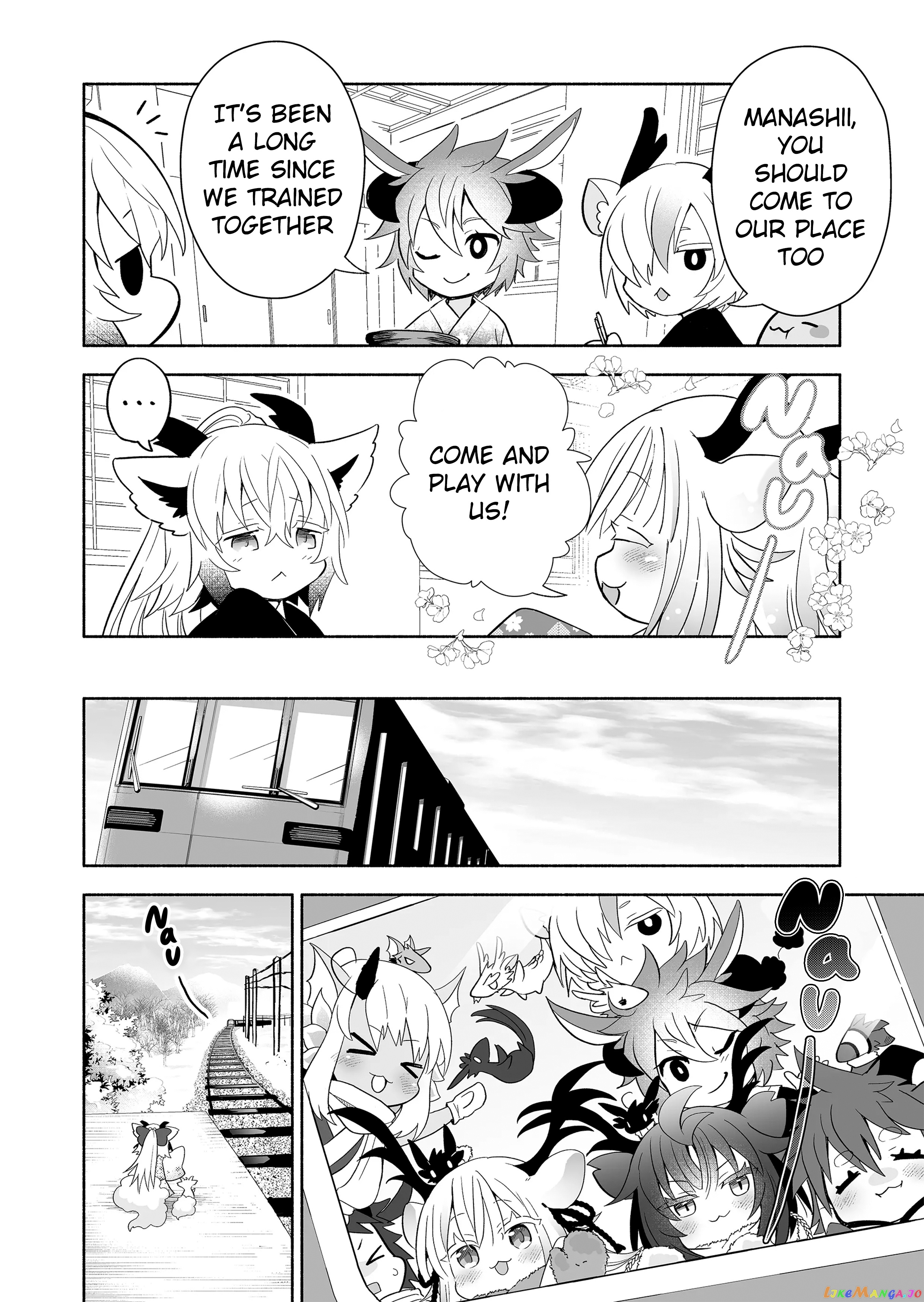Rinjin-chan ga shinpai chapter 124 - page 4