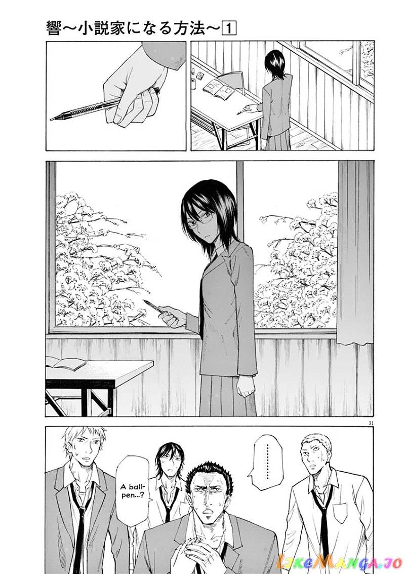 Hibiki - Shousetsuka ni Naru Houhou chapter 1 - page 32