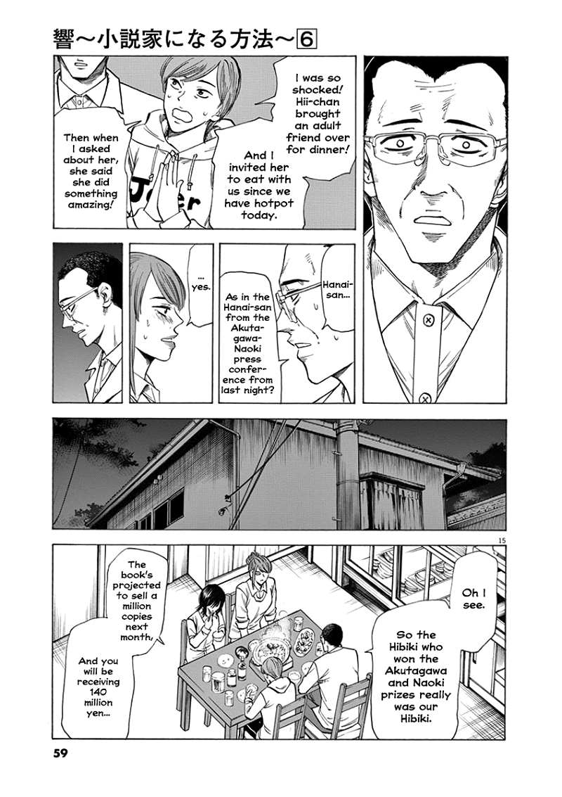 Hibiki - Shousetsuka ni Naru Houhou chapter 45 - page 15