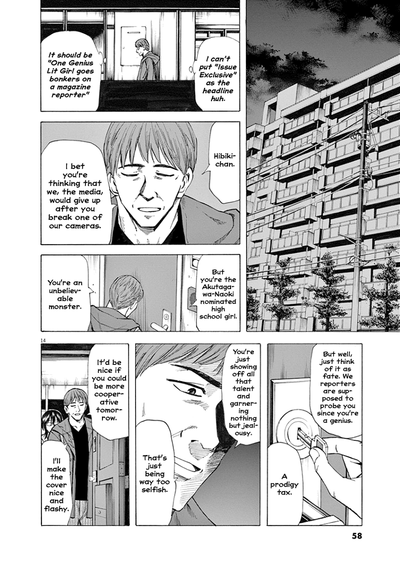 Hibiki - Shousetsuka ni Naru Houhou chapter 35 - page 14
