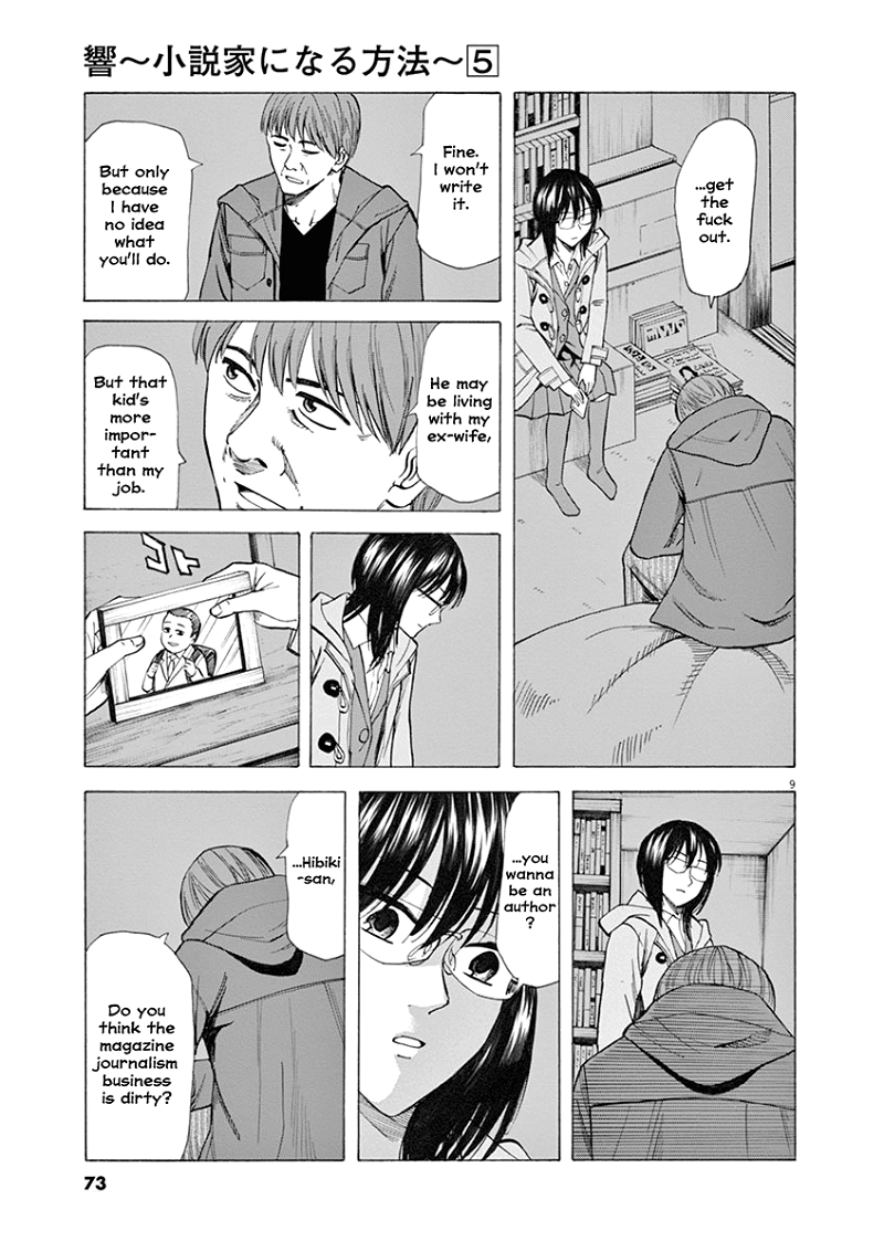 Hibiki - Shousetsuka ni Naru Houhou chapter 36 - page 9