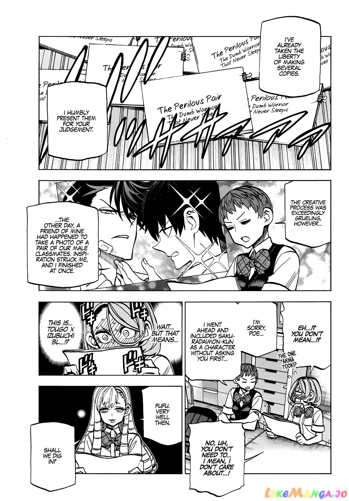 The Story Between a Dumb Prefect and a High School Girl with an Inappropriate Skirt Length chapter 15 - page 8