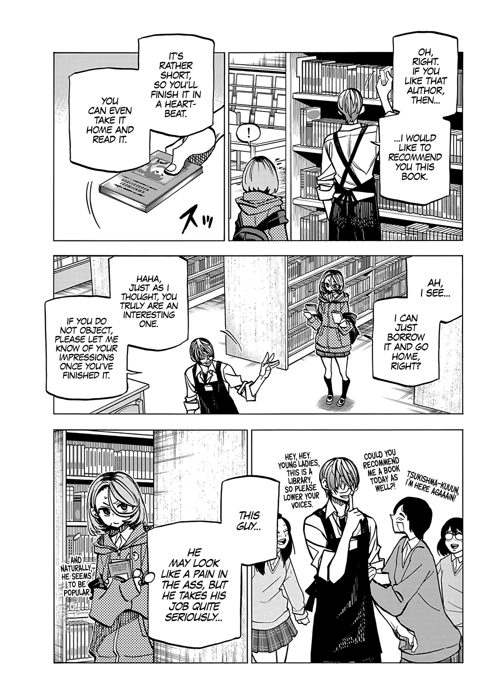 The Story Between a Dumb Prefect and a High School Girl with an Inappropriate Skirt Length chapter 5 - page 10