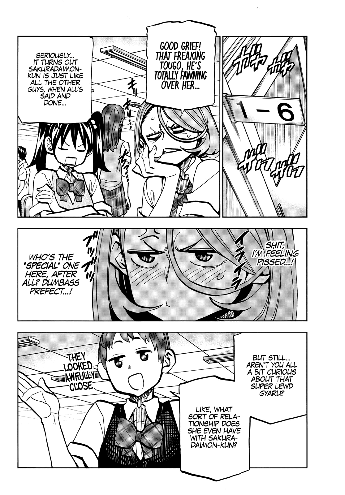The Story Between a Dumb Prefect and a High School Girl with an Inappropriate Skirt Length chapter 7 - page 10