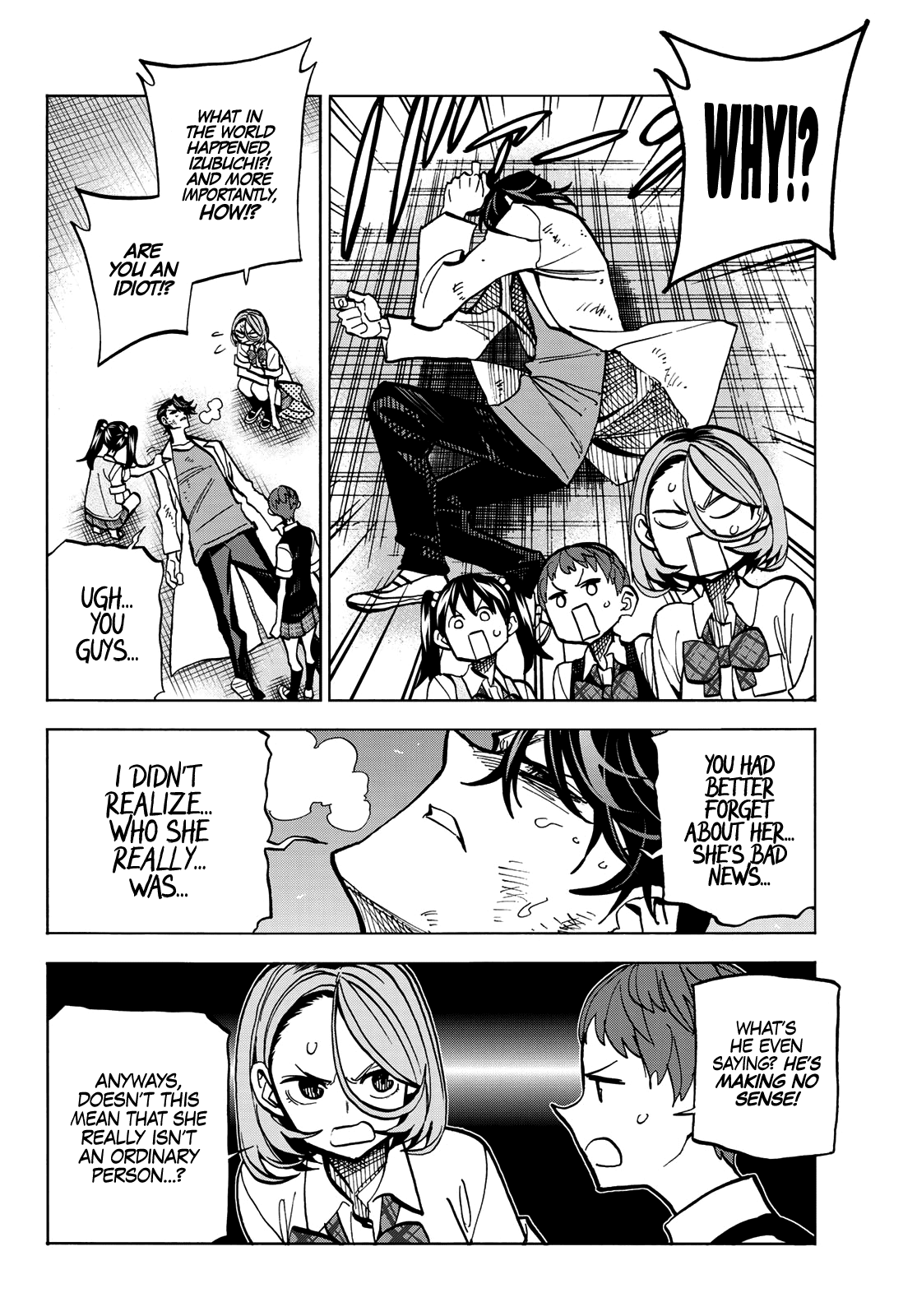 The Story Between a Dumb Prefect and a High School Girl with an Inappropriate Skirt Length chapter 7 - page 14