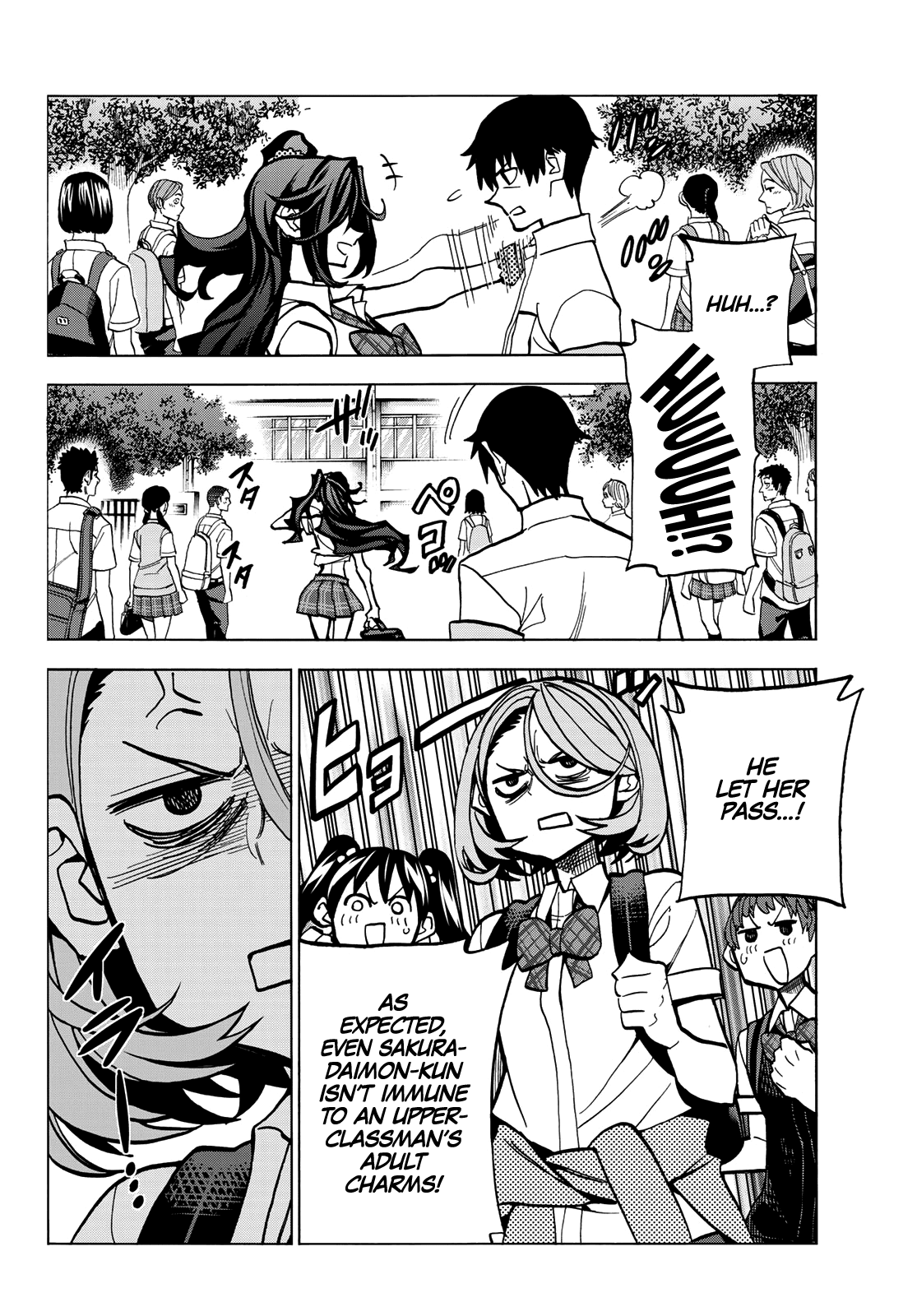 The Story Between a Dumb Prefect and a High School Girl with an Inappropriate Skirt Length chapter 7 - page 6