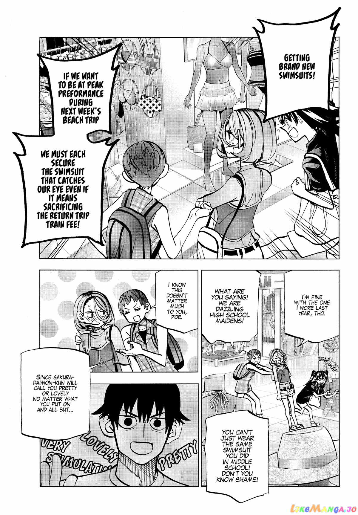 The Story Between a Dumb Prefect and a High School Girl with an Inappropriate Skirt Length chapter 17 - page 6