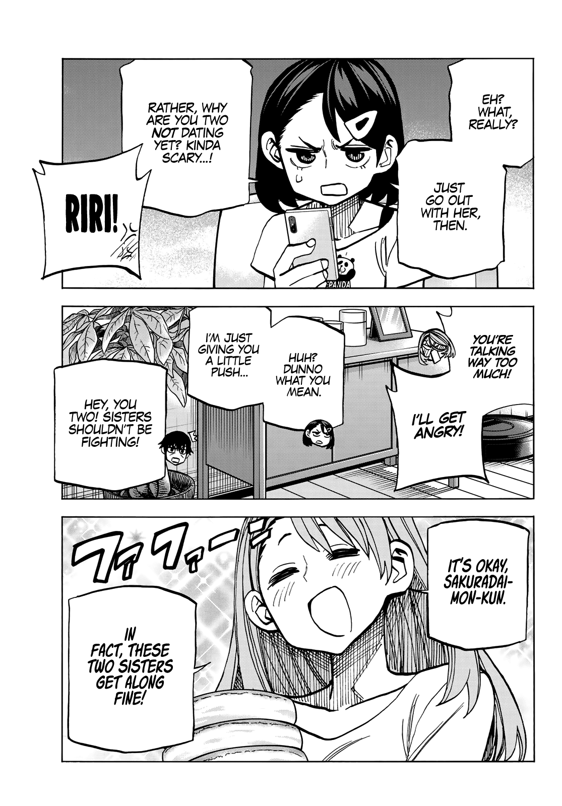 The Story Between a Dumb Prefect and a High School Girl with an Inappropriate Skirt Length chapter 9 - page 14