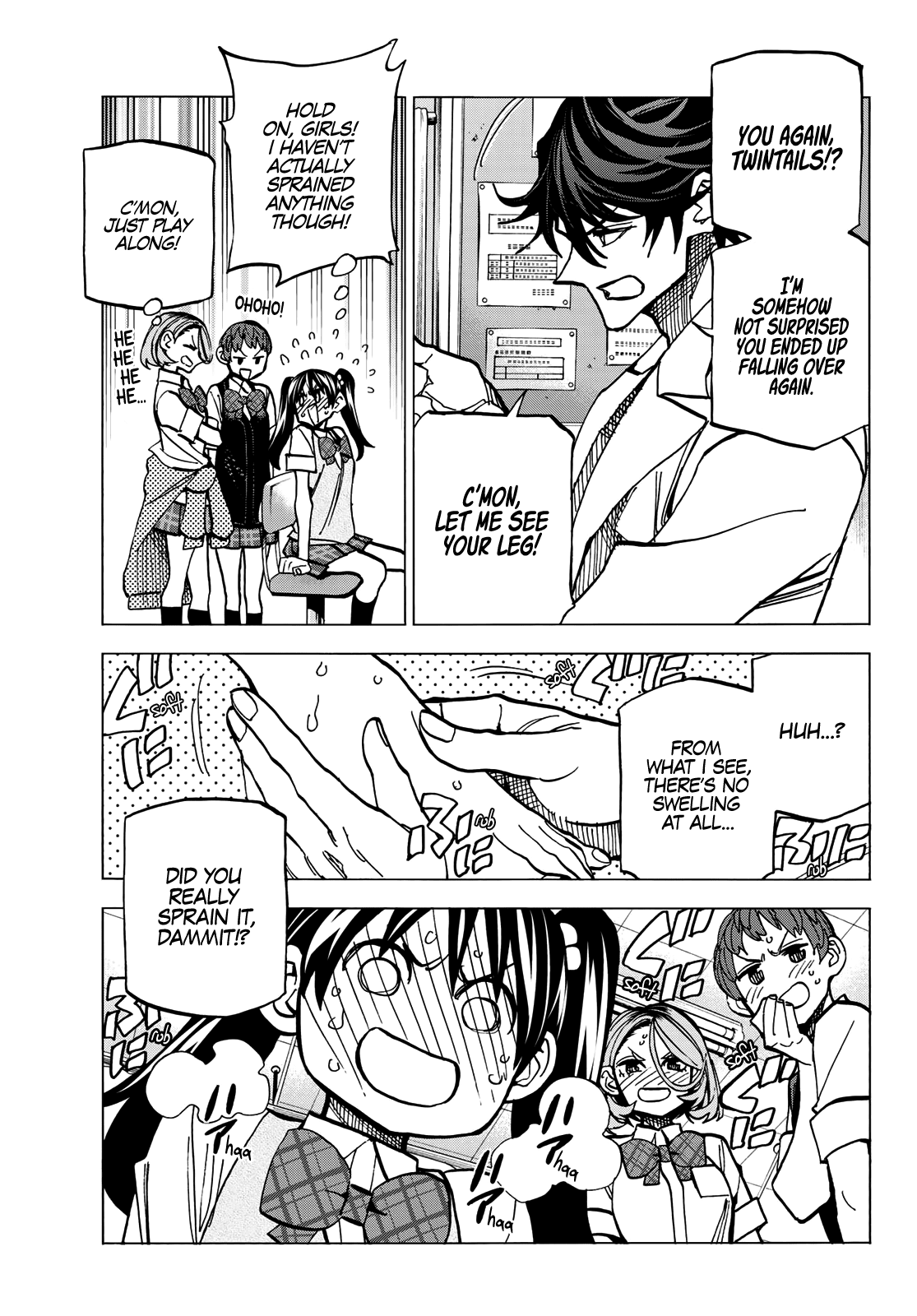 The Story Between a Dumb Prefect and a High School Girl with an Inappropriate Skirt Length chapter 10 - page 6