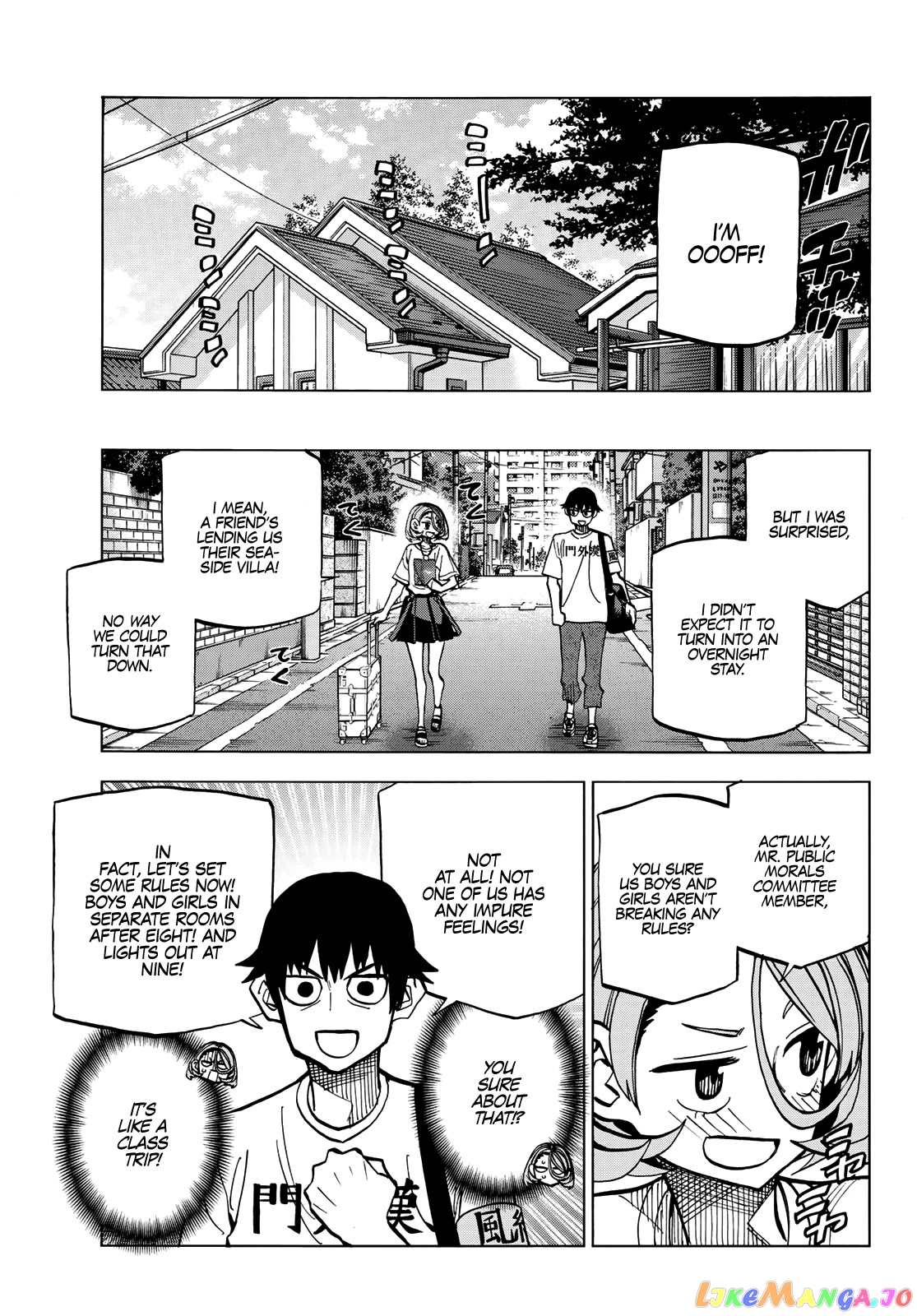 The Story Between a Dumb Prefect and a High School Girl with an Inappropriate Skirt Length chapter 19 - page 4