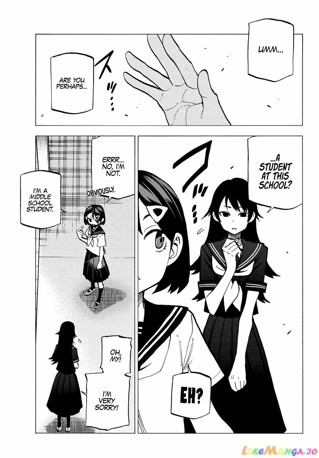 The Story Between a Dumb Prefect and a High School Girl with an Inappropriate Skirt Length chapter 11 - page 6