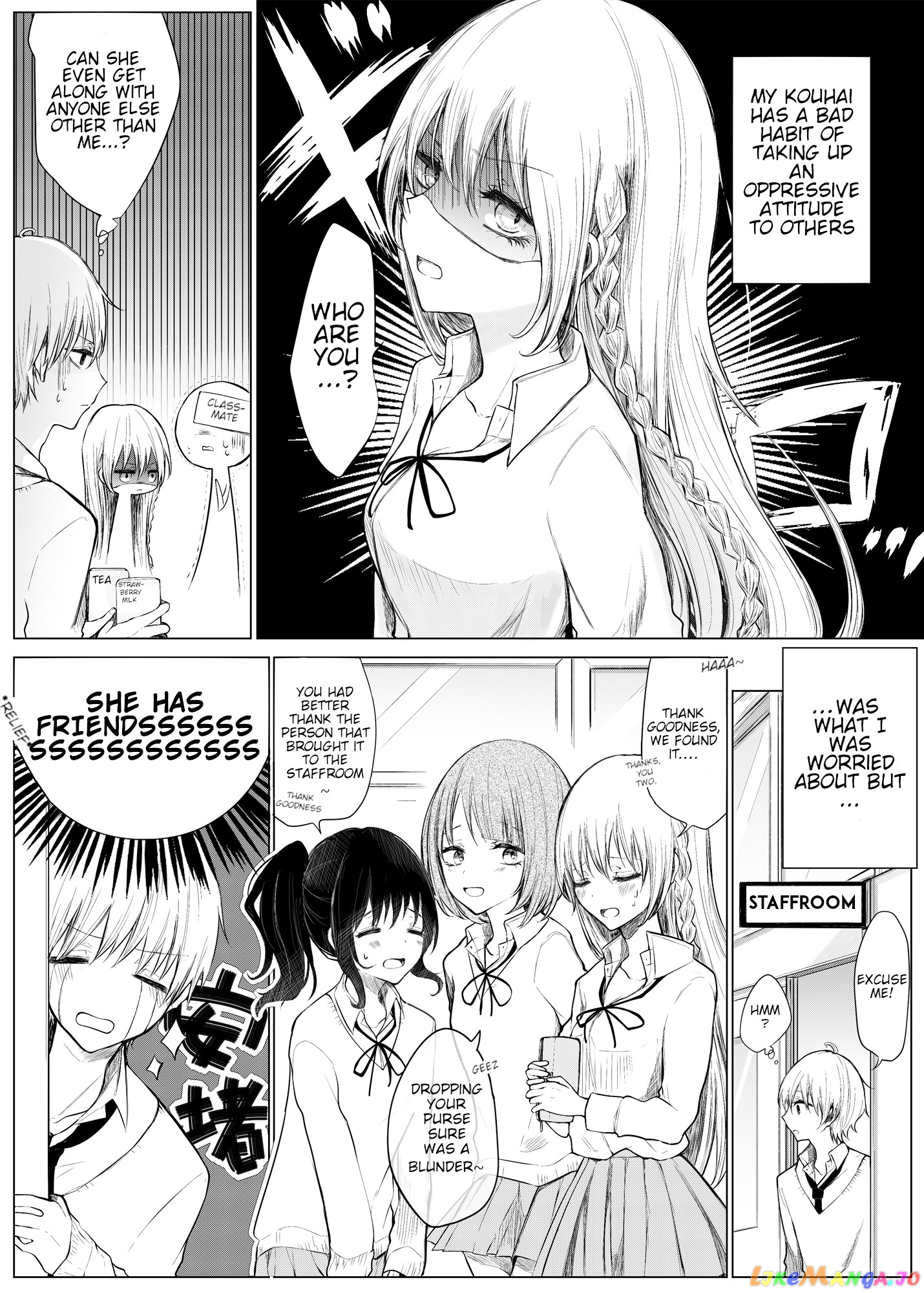 Ichizu de Bitch na Kouhai chapter 10 - page 1