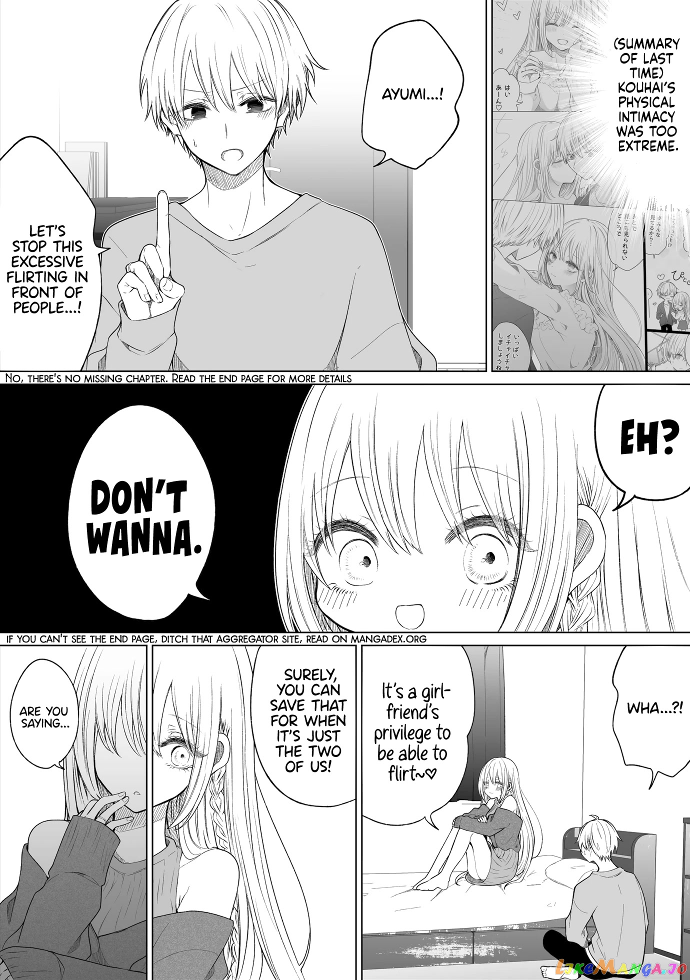 Ichizu de Bitch na Kouhai chapter 134 - page 1