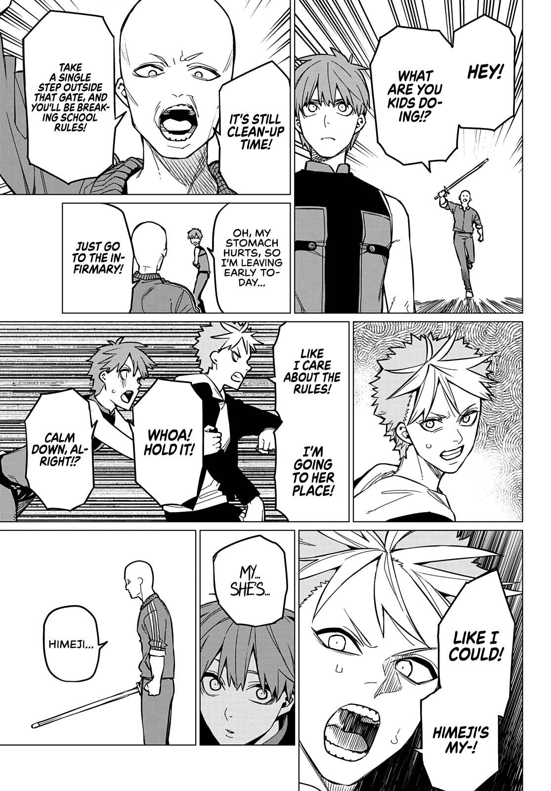 Sentai Daishikkaku chapter 59 - page 10