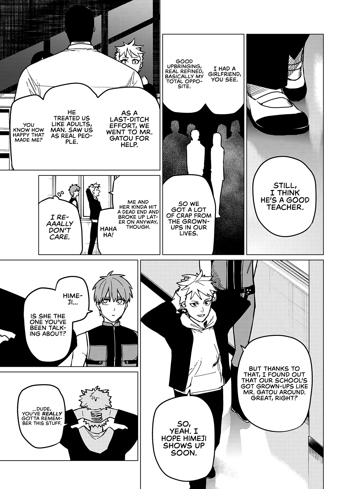 Sentai Daishikkaku chapter 59 - page 4