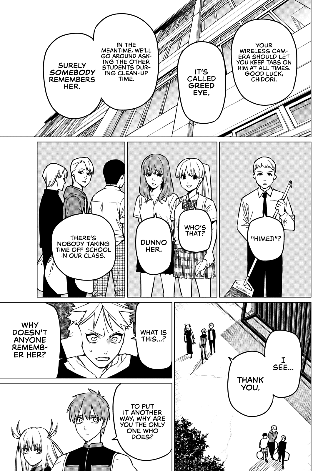 Sentai Daishikkaku chapter 59 - page 8