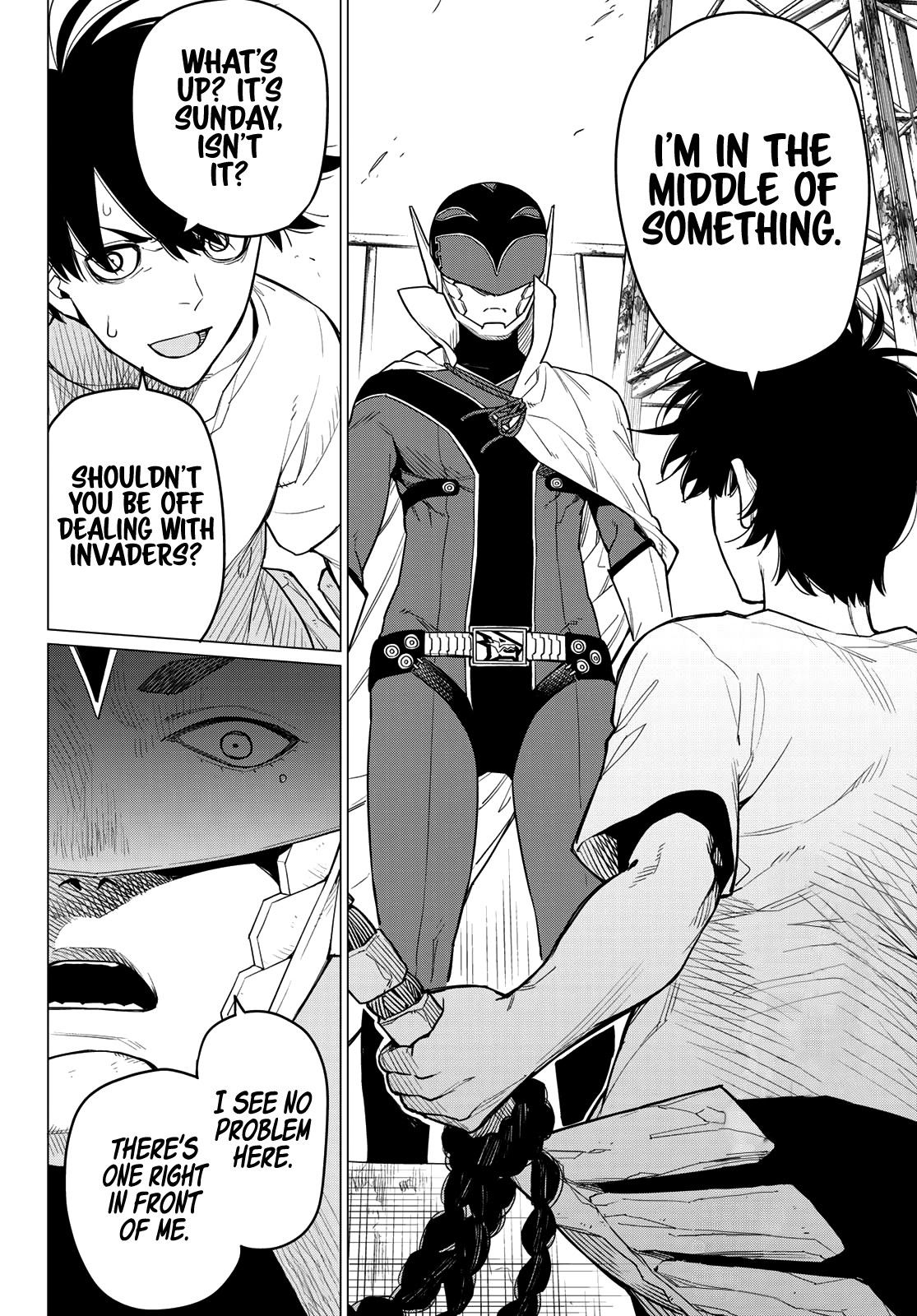 Sentai Daishikkaku chapter 4 - page 28