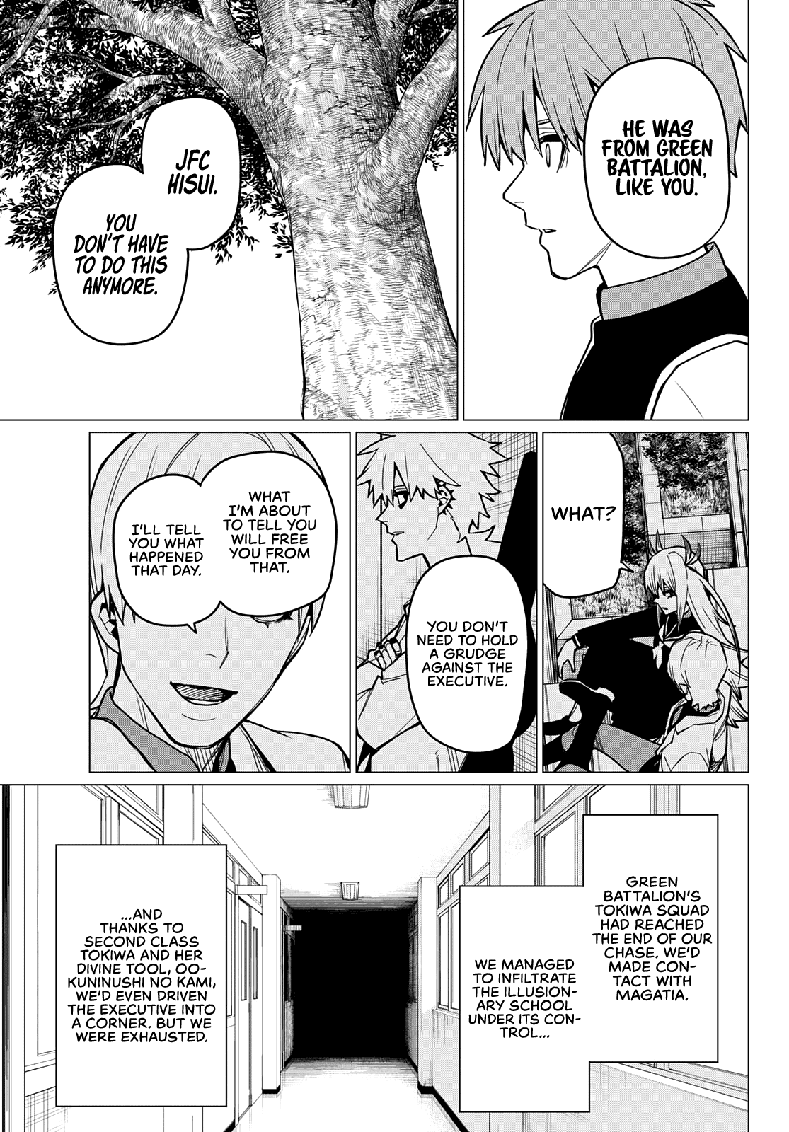 Sentai Daishikkaku chapter 61 - page 12