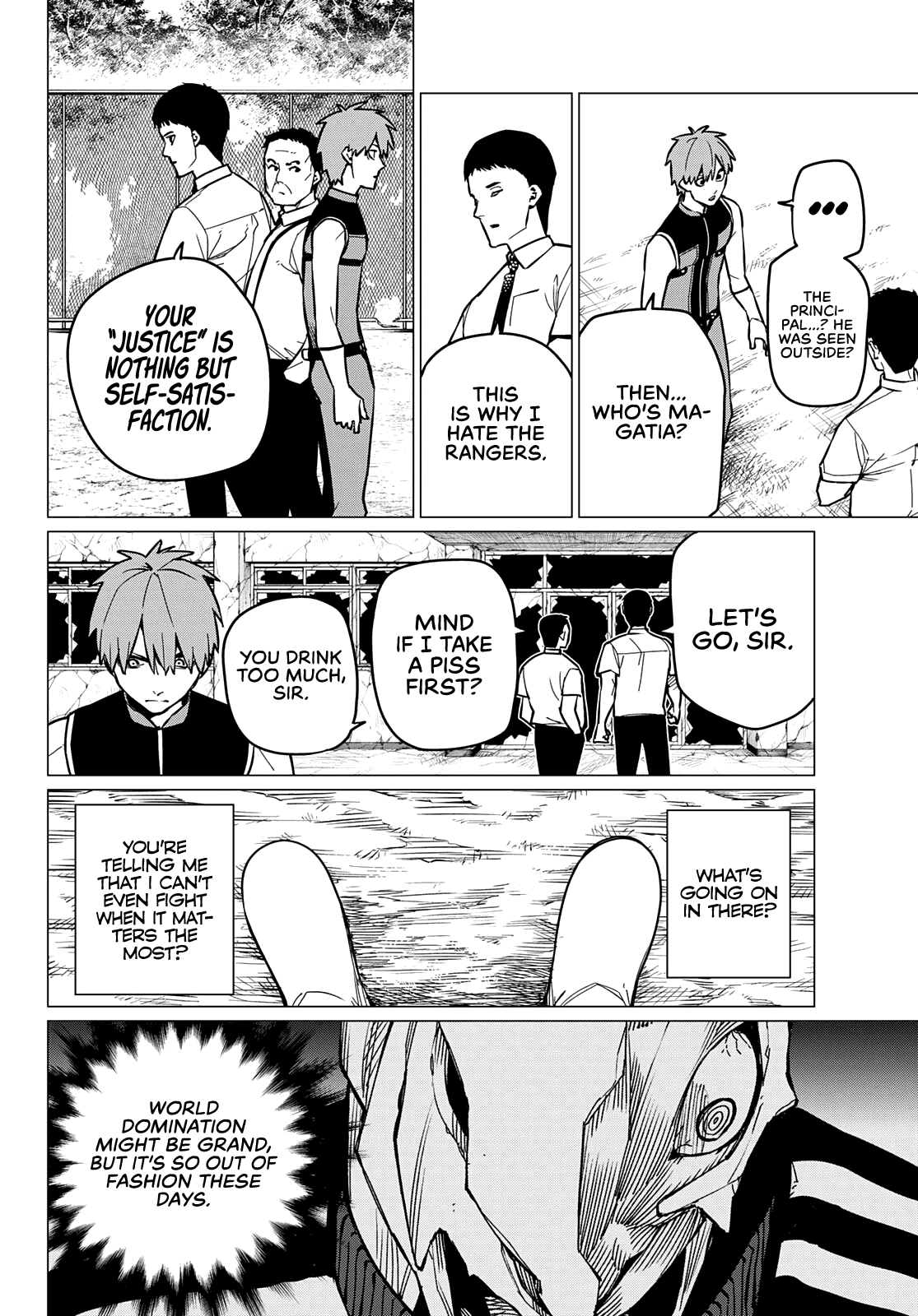 Sentai Daishikkaku chapter 61 - page 16