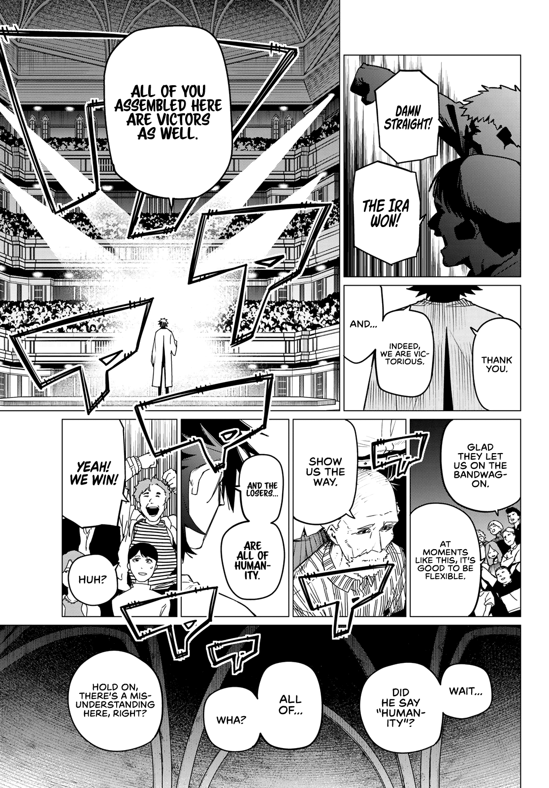 Sentai Daishikkaku chapter 90 - page 14