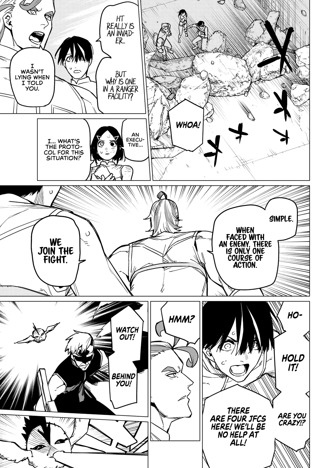 Sentai Daishikkaku chapter 42 - page 5