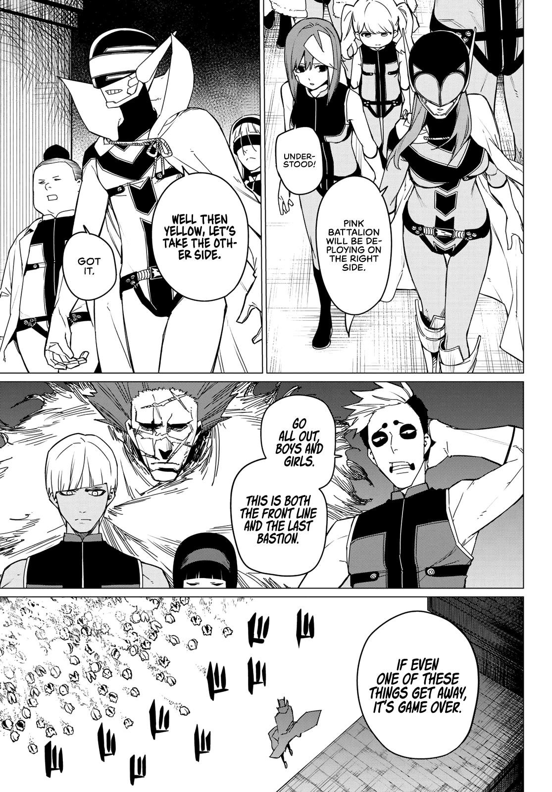 Sentai Daishikkaku chapter 92 - page 4