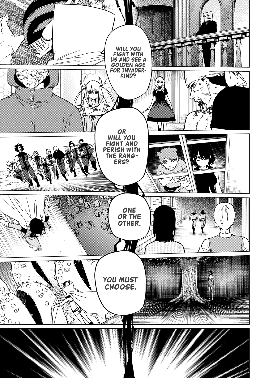 Sentai Daishikkaku chapter 92 - page 8