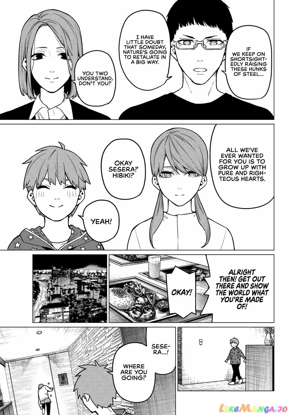 Sentai Daishikkaku chapter 11 - page 8