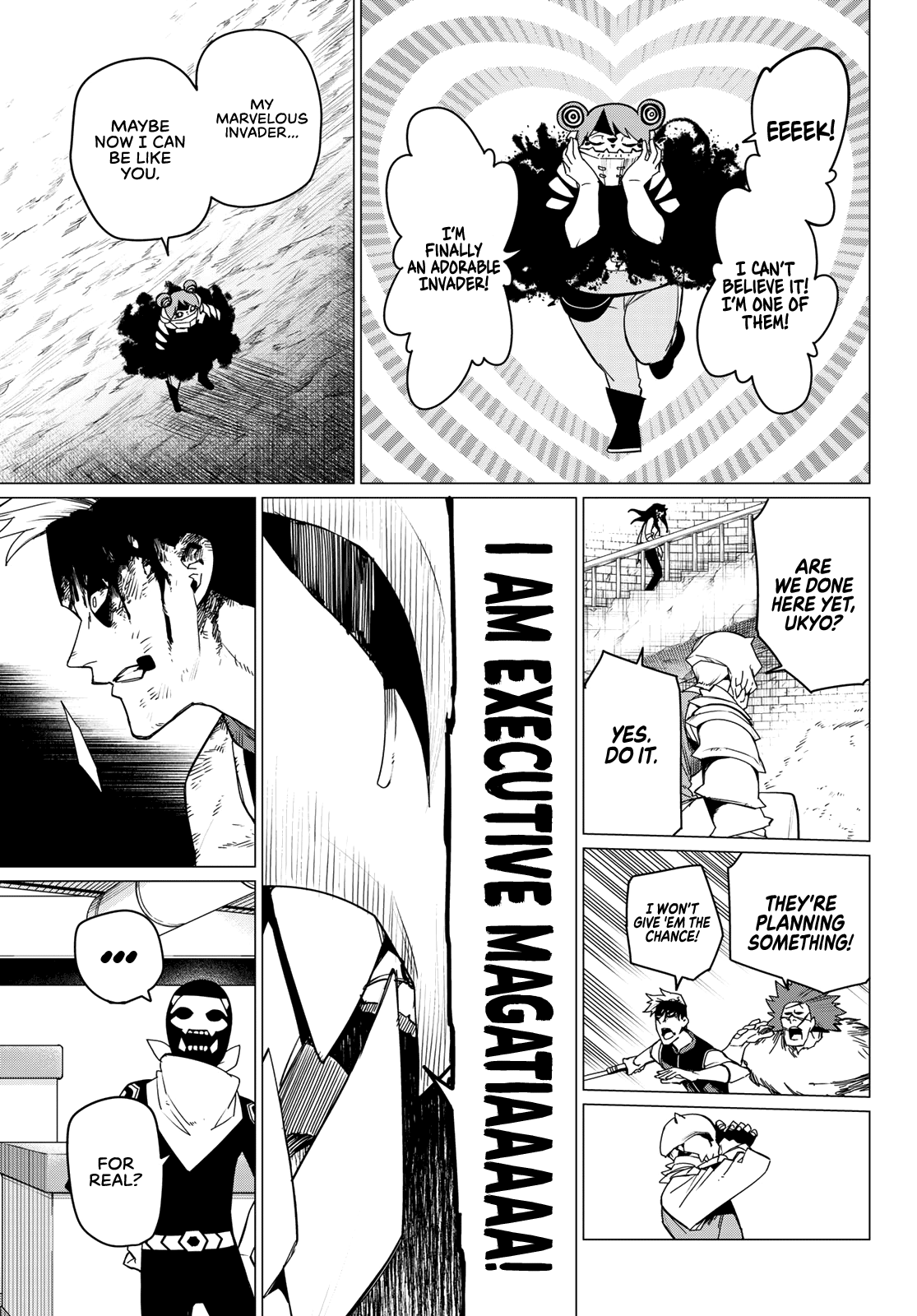 Sentai Daishikkaku chapter 95 - page 14