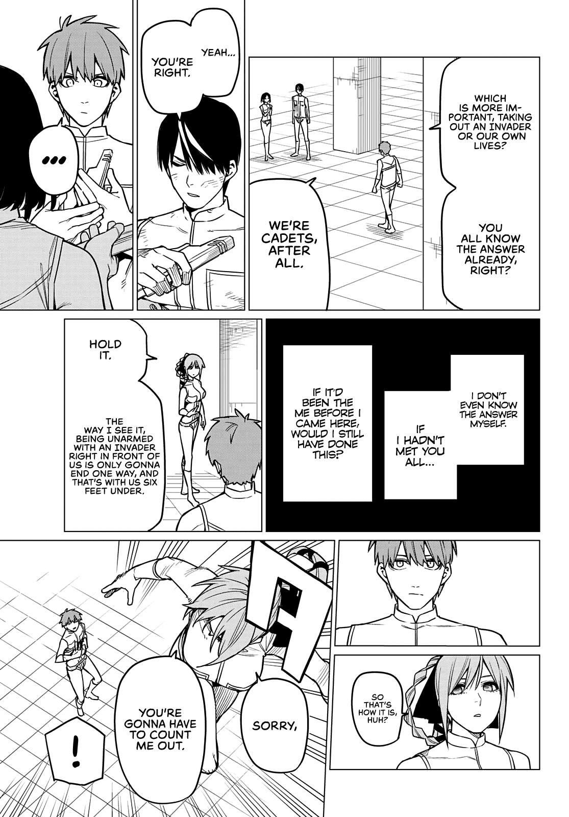 Sentai Daishikkaku chapter 46 - page 6