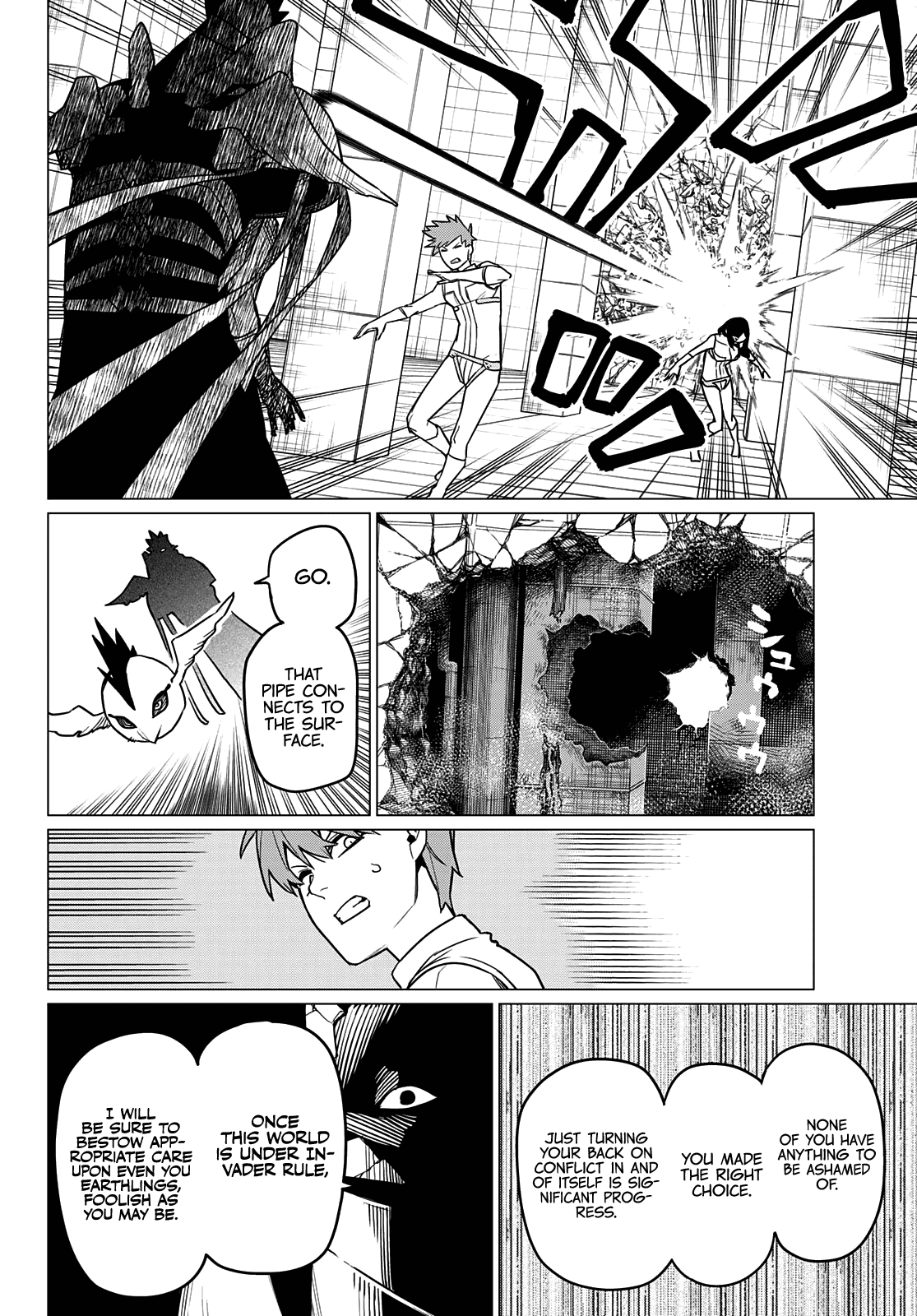 Sentai Daishikkaku chapter 46 - page 9