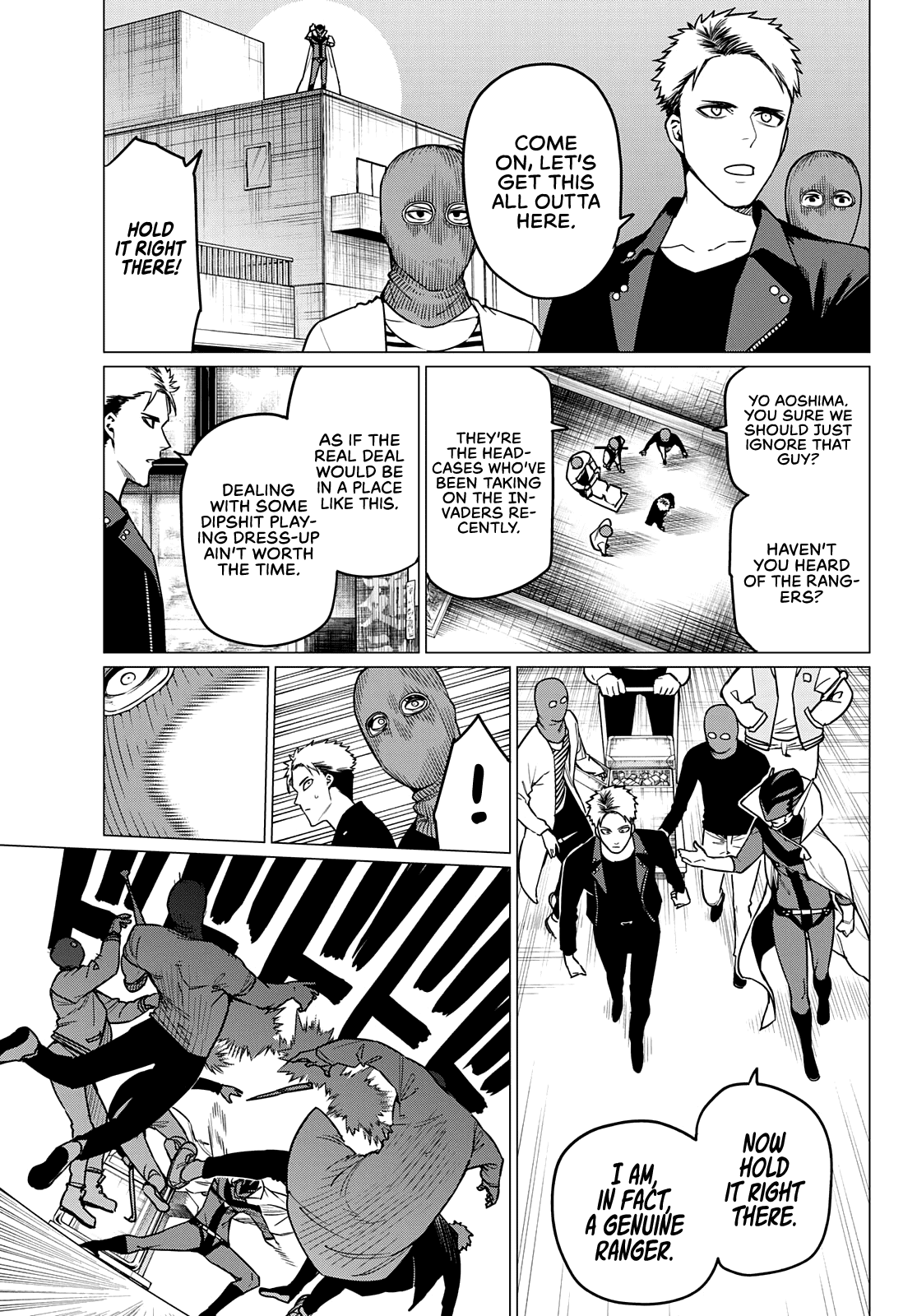 Sentai Daishikkaku chapter 47 - page 10