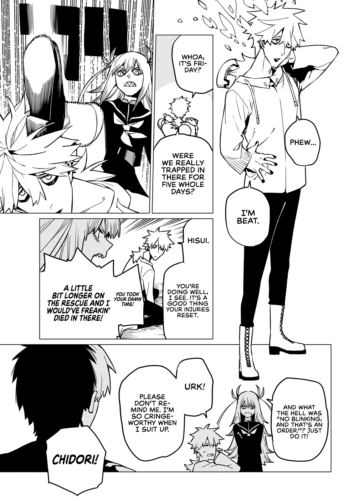 Sentai Daishikkaku chapter 70 - page 10