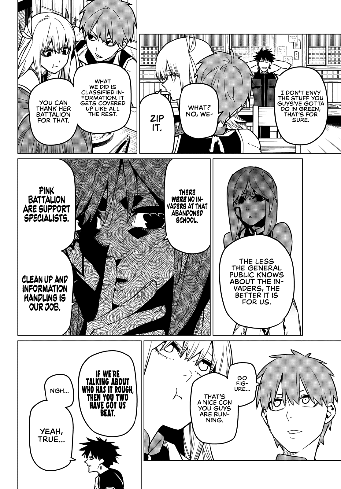 Sentai Daishikkaku chapter 71 - page 13