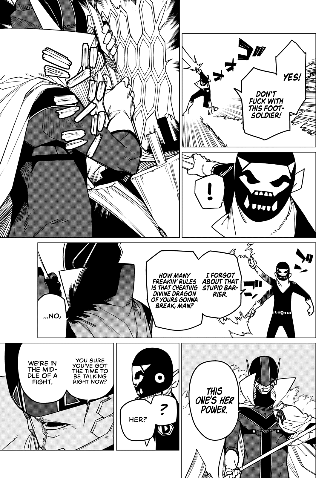 Sentai Daishikkaku chapter 50 - page 8