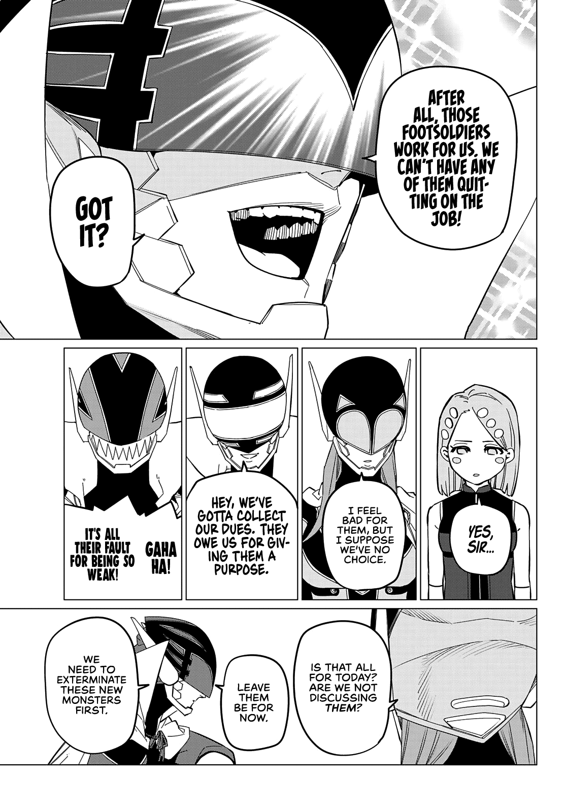 Sentai Daishikkaku chapter 74 - page 15