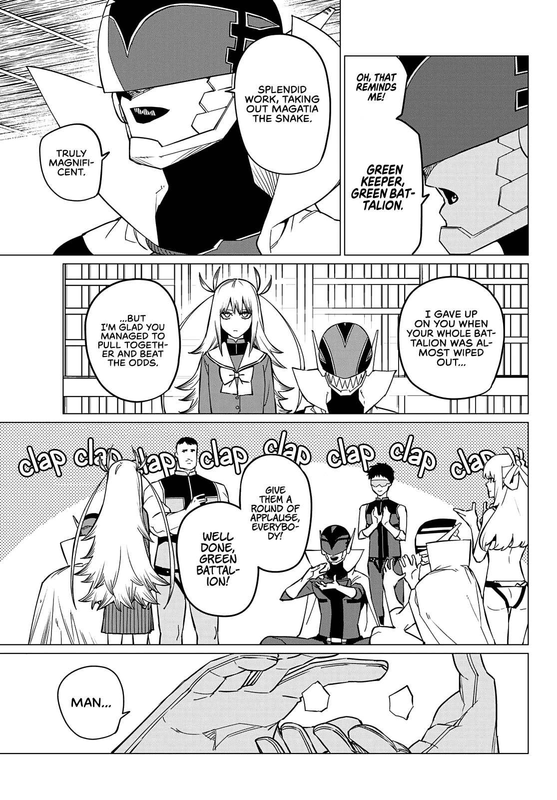 Sentai Daishikkaku chapter 74 - page 7