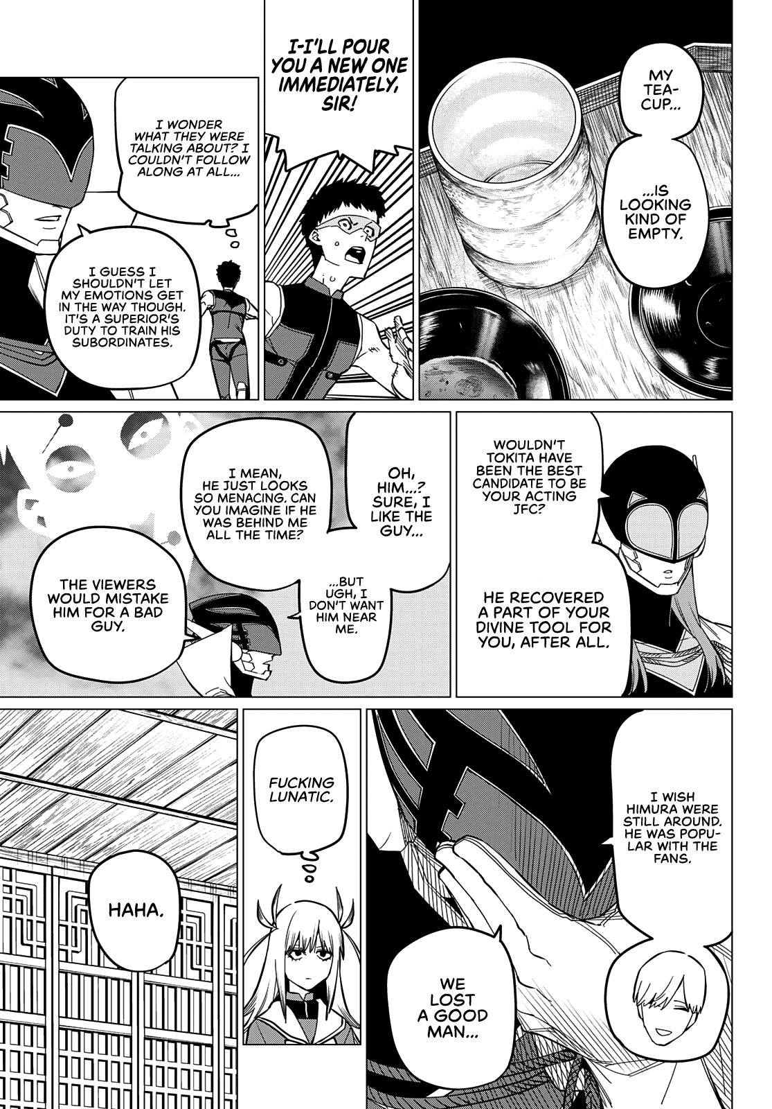 Sentai Daishikkaku chapter 74 - page 9