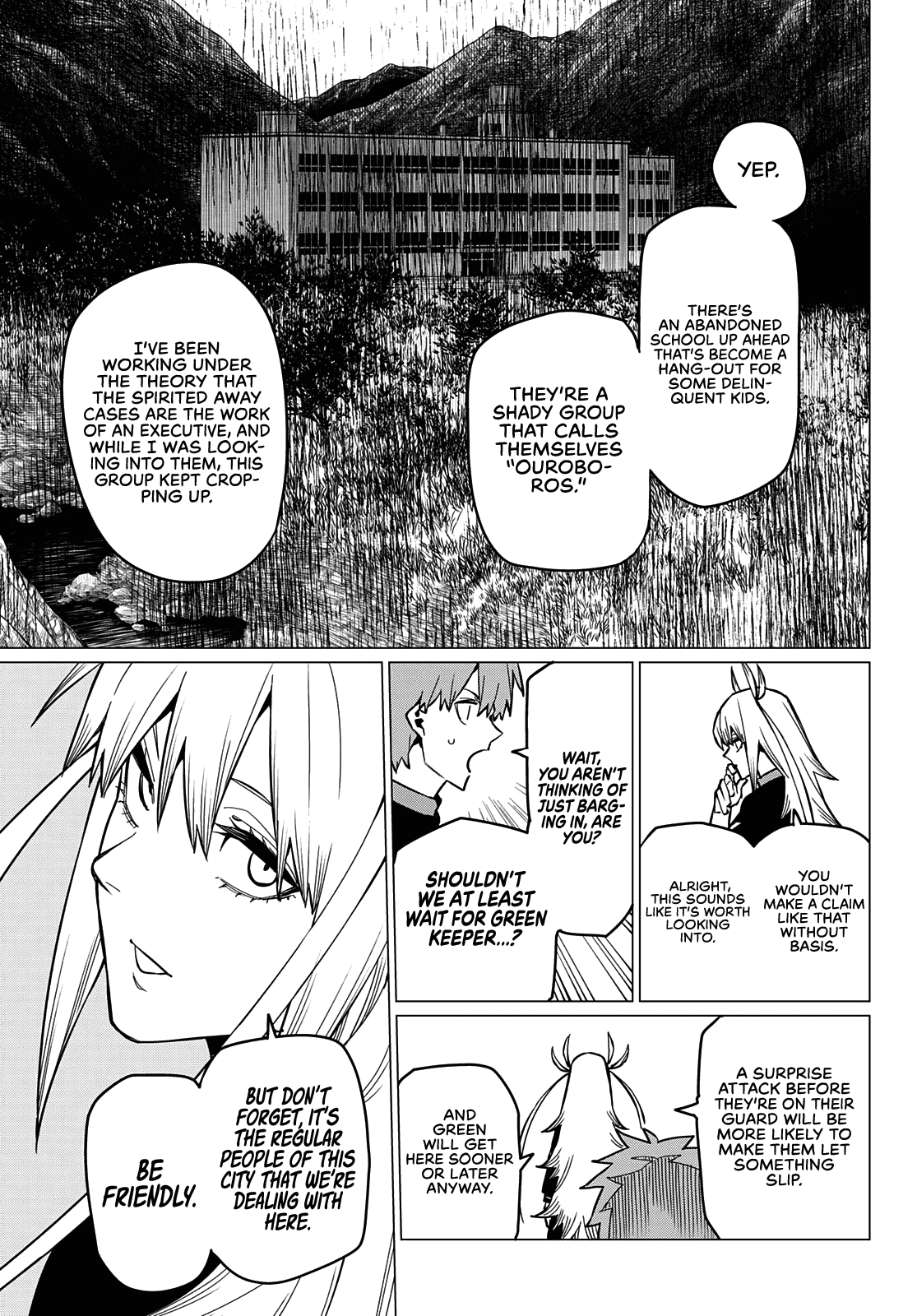 Sentai Daishikkaku chapter 54 - page 8