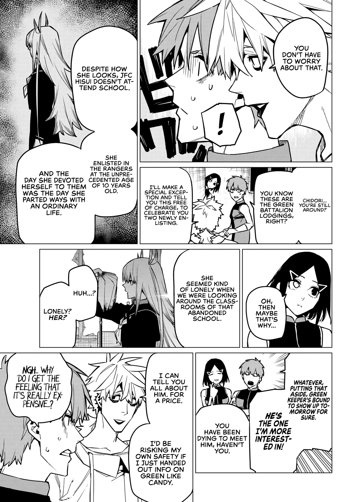 Sentai Daishikkaku chapter 55 - page 6