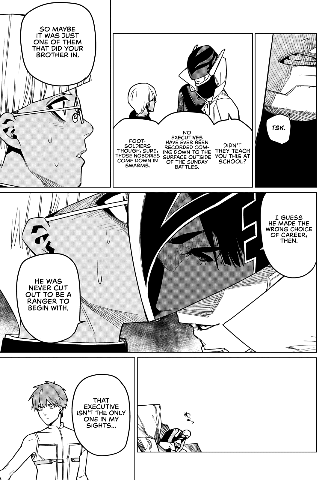 Sentai Daishikkaku chapter 32 - page 12