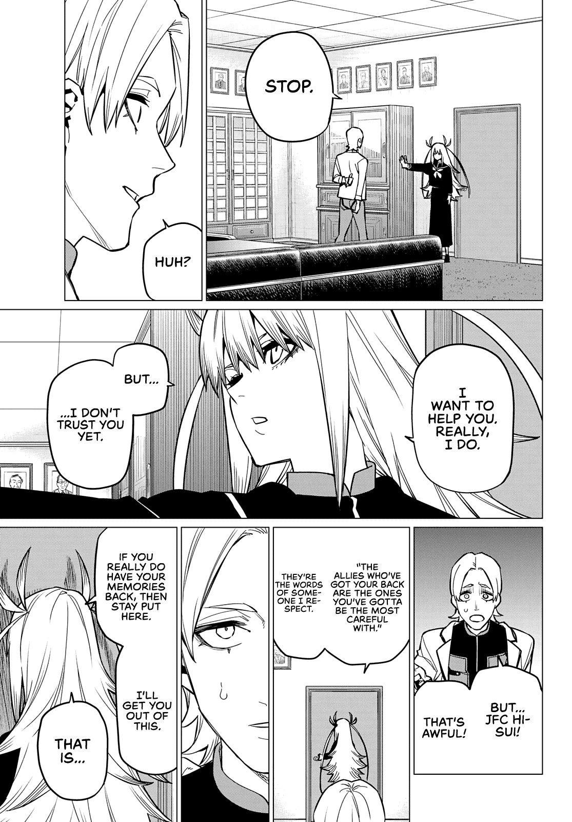 Sentai Daishikkaku chapter 57 - page 14