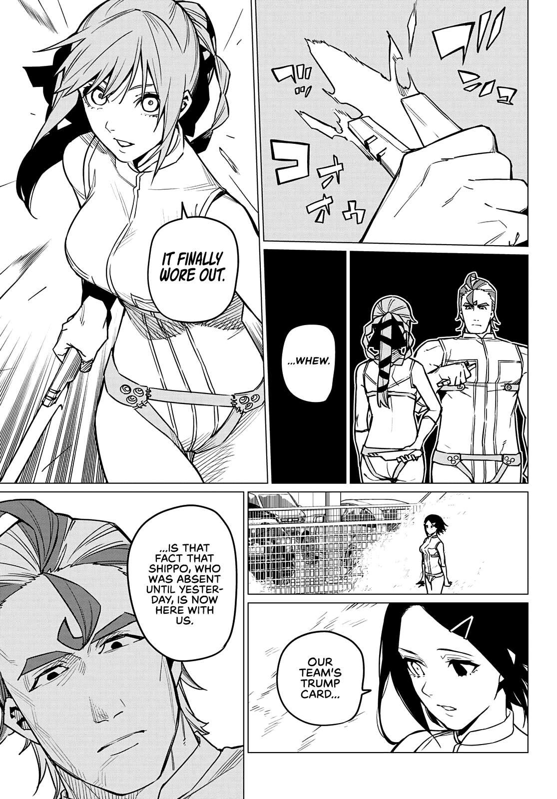 Sentai Daishikkaku chapter 33 - page 12